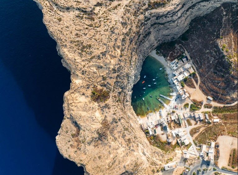 Dwejra Bay (Inland Sea), Gozo, Malta